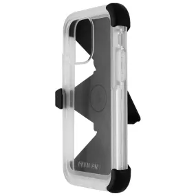 Pelican Voyager Series Case & Holster for iPhone 14 Pro Max - Clear/Black Matte Texture Finish