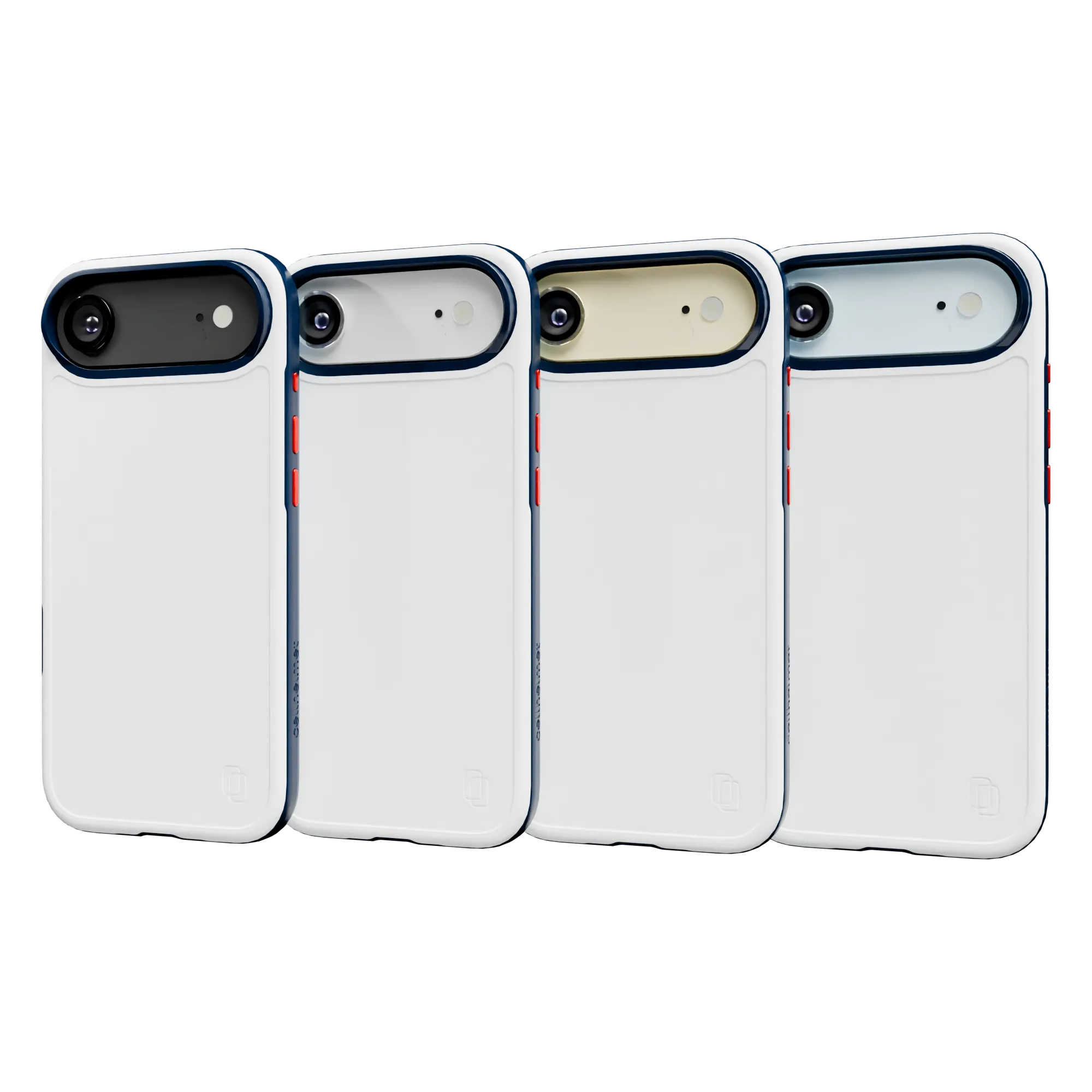 Protective cover Scratch Proof Shock-Absorbent MagSafe? Case for Apple iPhone Air in Red, White & Blue | Fortitude Series