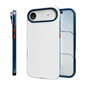 Shock-Absorbent MagSafe? Case for Apple iPhone Air in Red, White & Blue | Fortitude Series Modern Frame Matte Texture