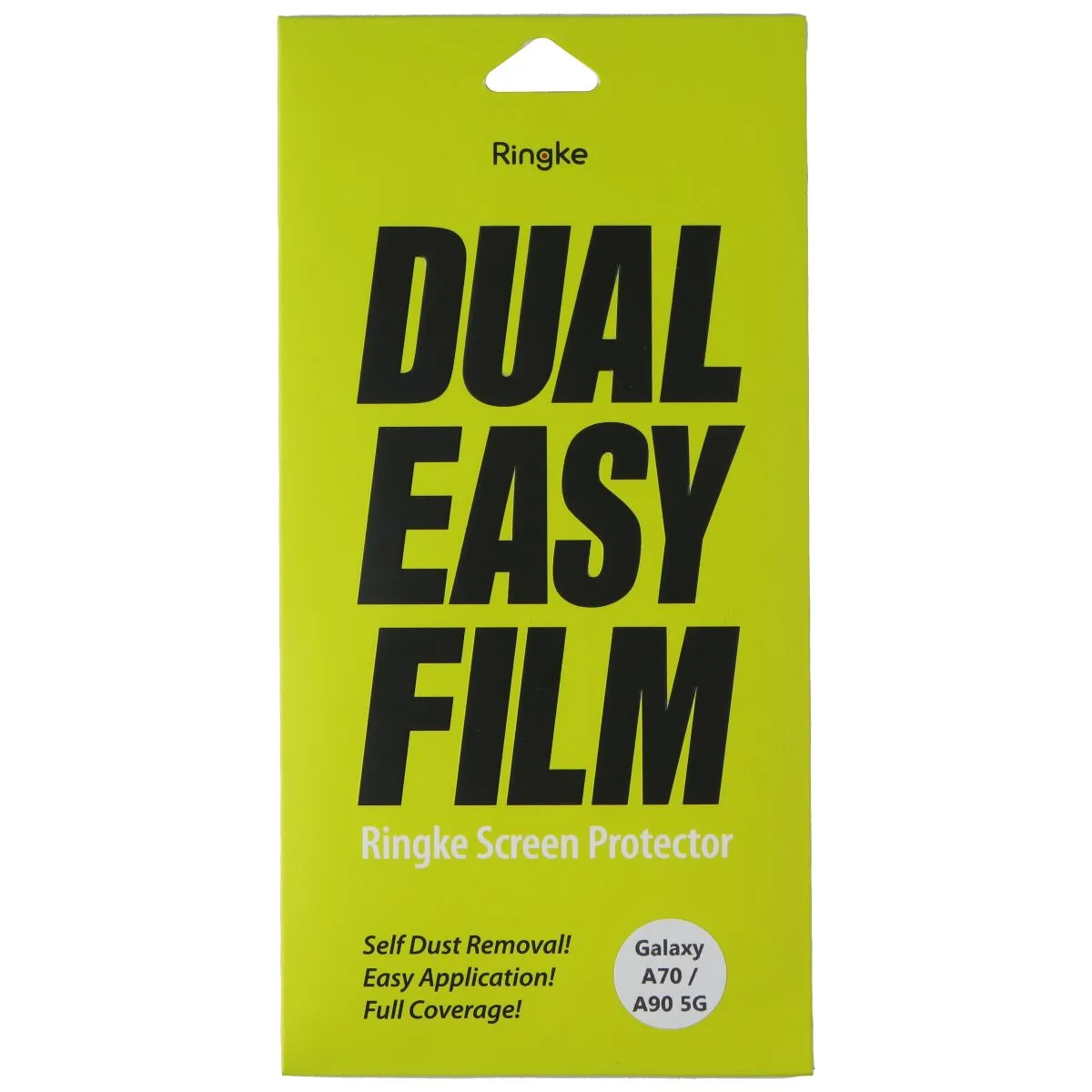 Ringke Dual Easy Wing Screen Protector for Samsung Galaxy A70/A90 5G (2 Pack) professional tablet film Screen Defense Max Plus