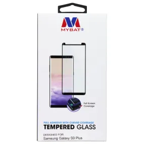 Mybat Full Adhesive Tempered Glass for Samsung Galaxy S9 Plus - Curved Crystal Guard Max Plus