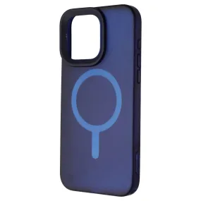 Soft Grip Layer Pivet Zero  Series Case for MagSafe for Apple iPhone 15 Pro Max - Ocean Blue