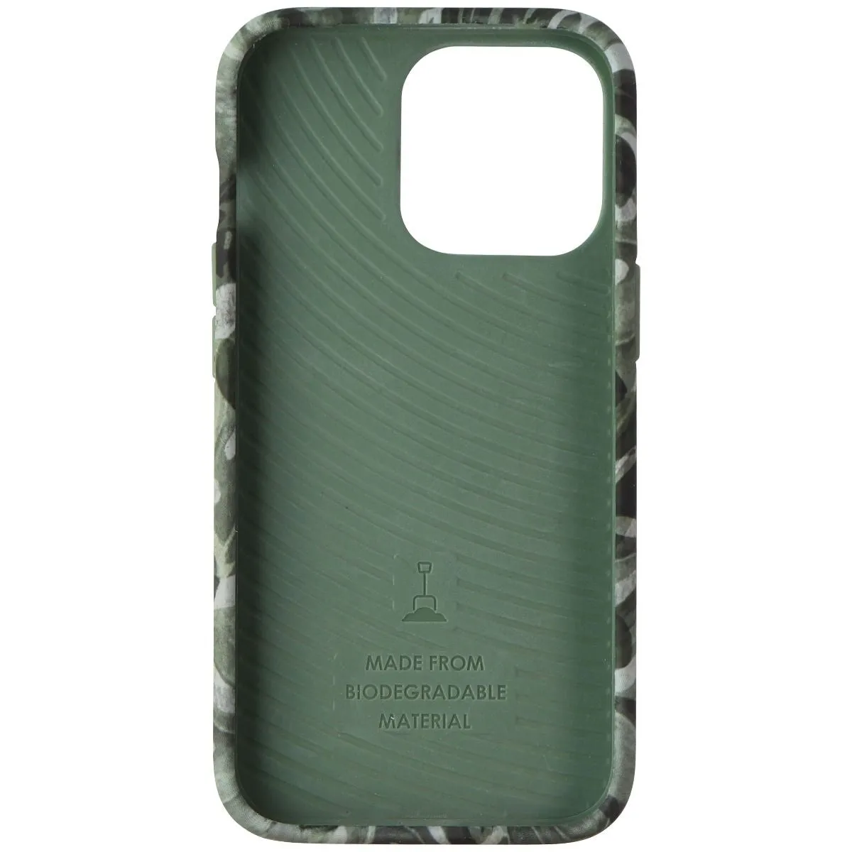 Tech21 Eco Art Series Flexible Case for Apple iPhone 13 Pro - Earth Green Protective Form Fit Luxury Texture