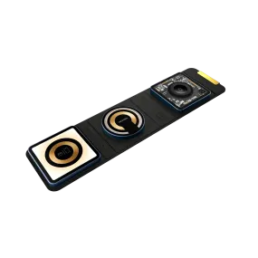 Comfort Fit high quality build MICRODIA SNAPPad? Visi.TRIO Crocodile Birkin, 23W 4-in-1 Portable Foldable Wireless Charging Pad