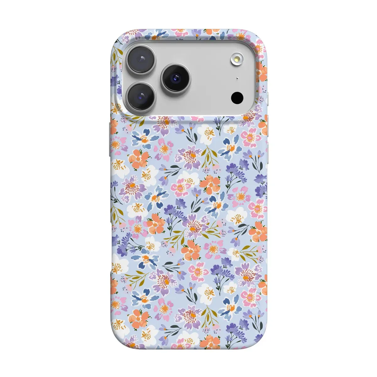 Hybrid Edge Finish Poppy Meadows | Pastel Floral Case