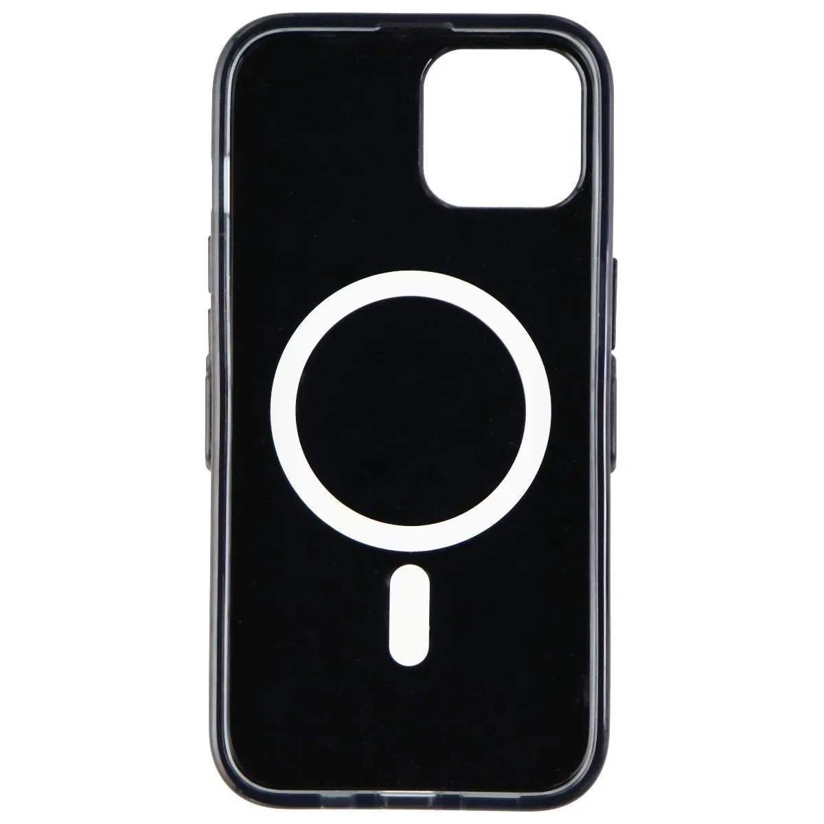 Minimal Cover Vibrant Colors PopSockets PopGrip Case For Magsafe for Apple iPhone 13 - Black