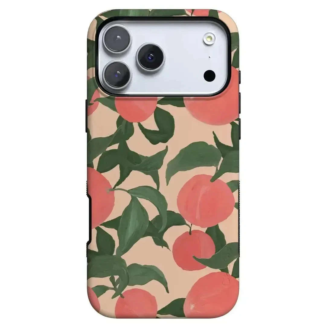 Portable Sleeve Armor Feeling Peachy | Blush Vines Case Magnetic Lock