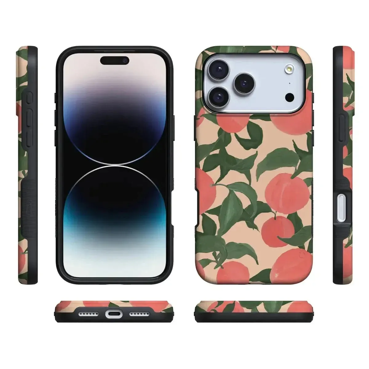 Flexible Armor reliable work cover Portable Sleeve Armor Feeling Peachy | Blush Vines Case