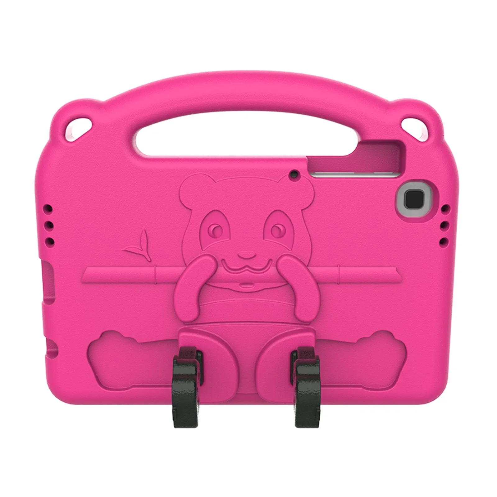 Wander Series Teddy Bear Kickstand Case -  Galaxy Tab A7 Lite urban carry tablet case premium leather pad case