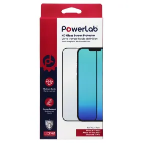 Powerlab - Tempered Glass iPhone 14/ 14 Pro/iPhone 13/13 Pro - Clear Screen Shield Ultra Plus