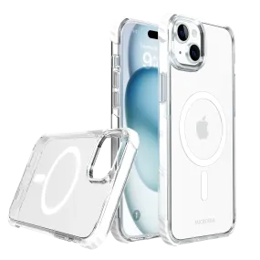 Luxury Shine MICRODIA CRYSTAL GEAR? High Transparency Protective iPhone Case - White