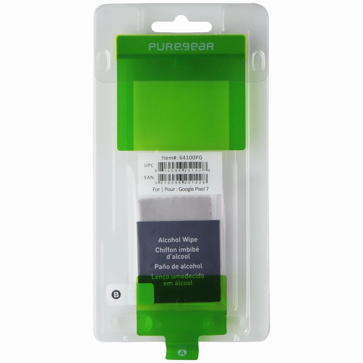 PureGear Tempered Glass Screen for Google Pixel 7 - Clear (BULK) 64100PG Ultra Thin Screen