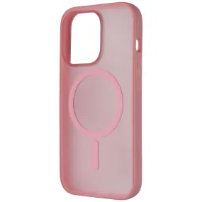 Premium Build Layer Verizon Slim Sustainable Case for MagSafe for iPhone 14 Pro - Rose Cloud (Pink)