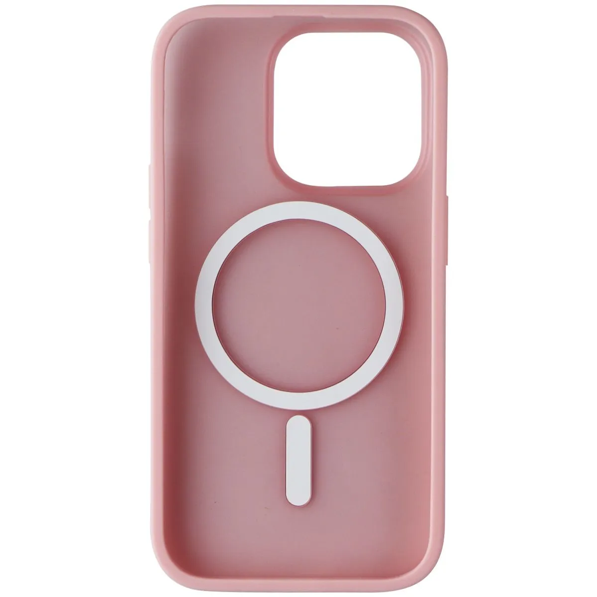 Verizon Slim Sustainable Case for MagSafe for iPhone 14 Pro - Rose Cloud (Pink) Slim Edge Matte Texture Surface