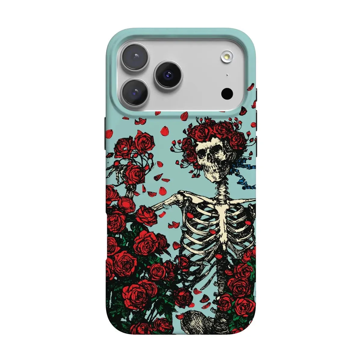 Forever Grateful | Grateful Dead Skeleton Floral Case Everyday Fit