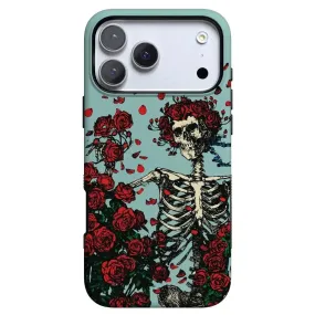 Forever Grateful | Grateful Dead Skeleton Floral Case Outdoor Design Urban Fashion