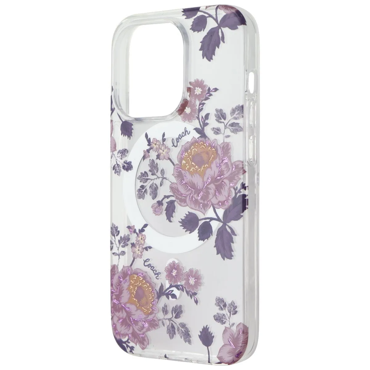Coach Protective Hardshell Case for MagSafe for iPhone 14 Pro - Moody Floral Comfort touch Travel Companion