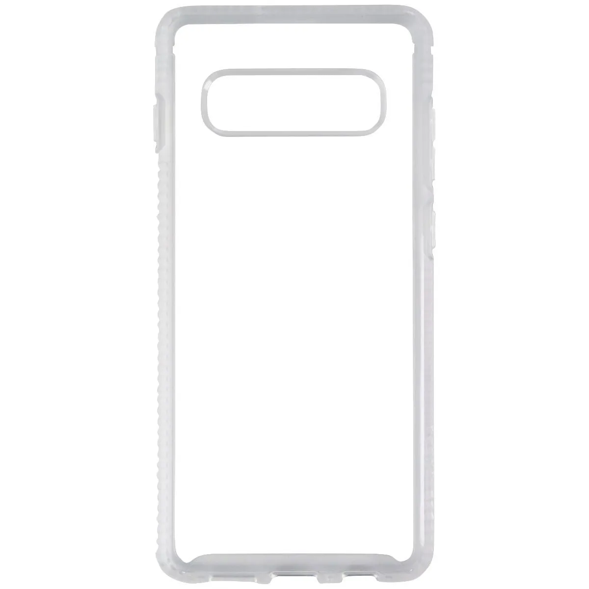 Matte Surface Luxury Pattern Tech21 Pure Clear Series Hard Case for Samsung Galaxy S10  (Clear)