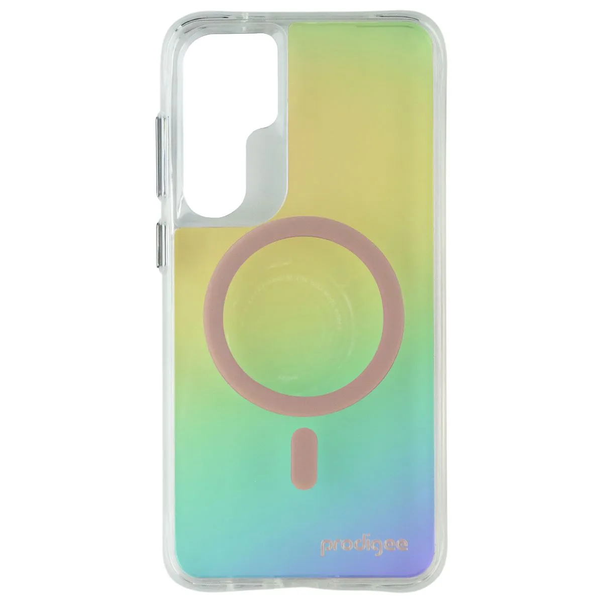 Prodigee Glow Case for MagSafe for Samsung Galaxy S24  (Plus) - Iridescent Hybrid Finish Texture Glossy Texture Layer