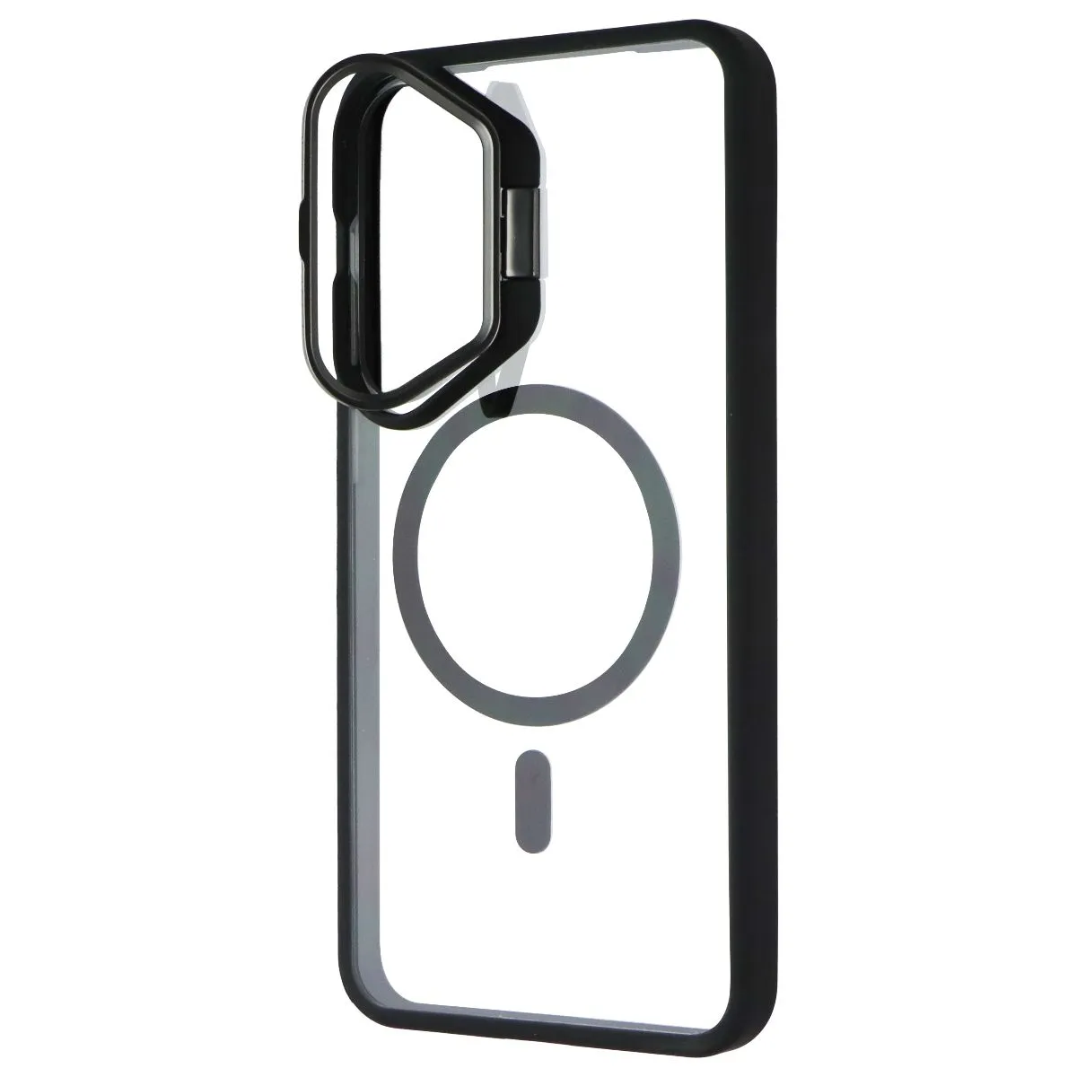 Prodigee KickIt Case for MagSafe for Samsung Galaxy S24  (Plus) - Clear / Black Light Structure