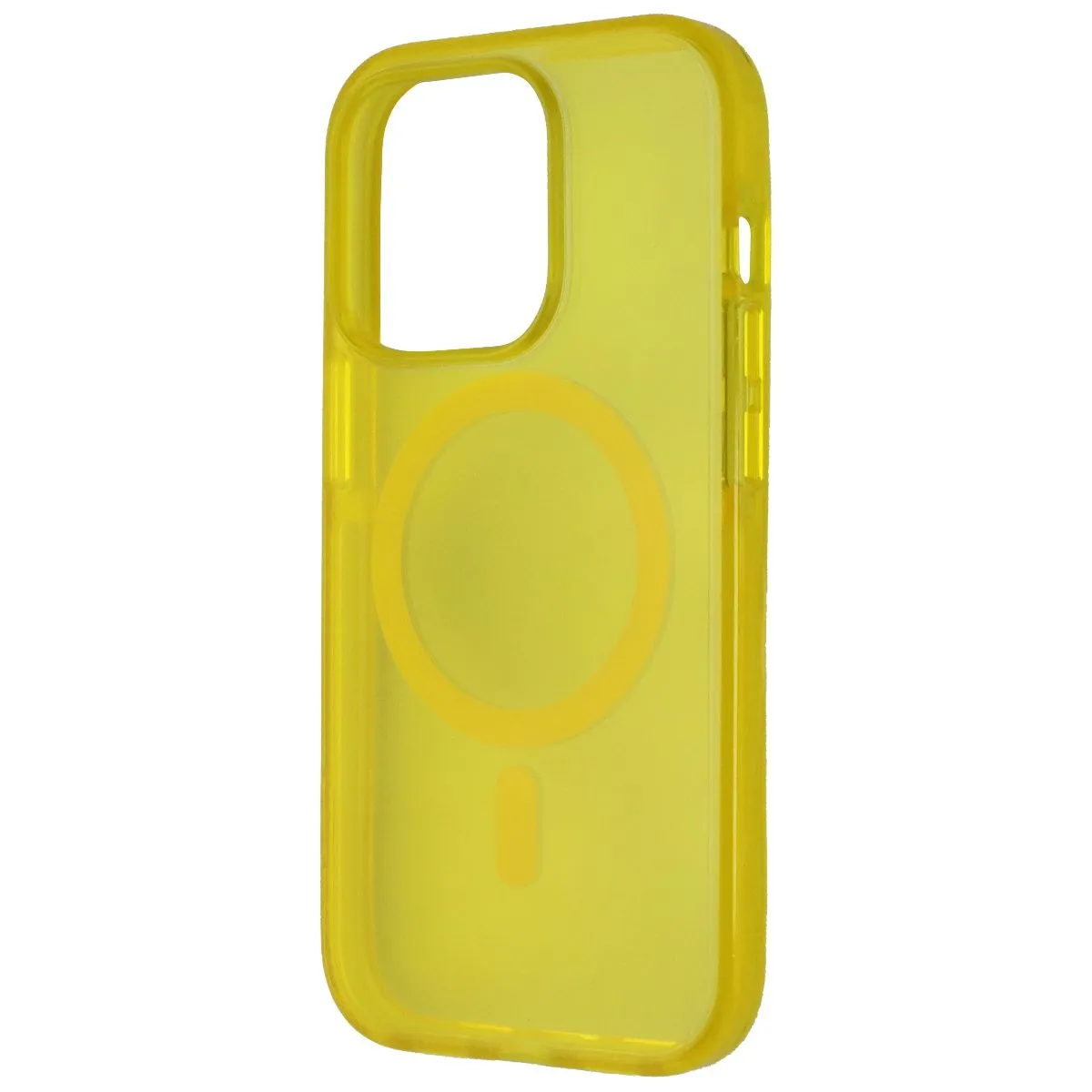 Prodigee Safetee Neo   Mag Case for MagSafe for Apple iPhone 14 Pro - Lemon Rugged Texture Smooth Texture