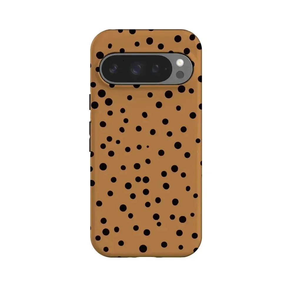 Comfort grip design Soft Detail Layer Spot On | Dotted Animal Print Google Pixel Case