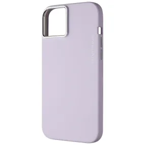 Glossy Pattern Elizabeth James Silicone Case for MagSafe for Apple iPhone 15 Plus - Lavender