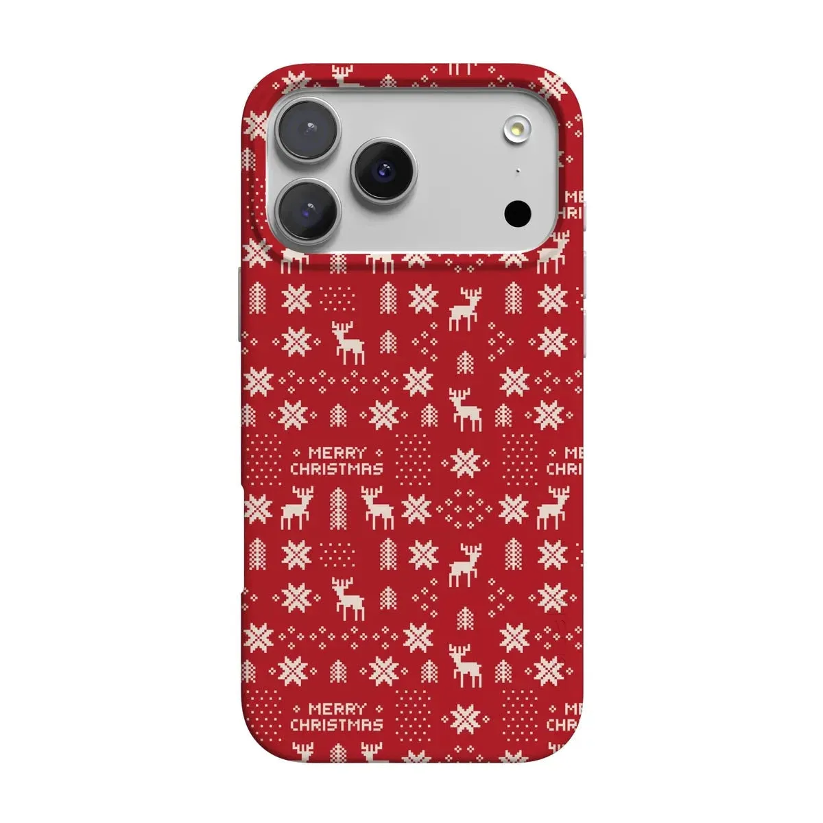 Stocking Stuffer | Christmas Knit Case Edge Shield Comfort Edge Texture