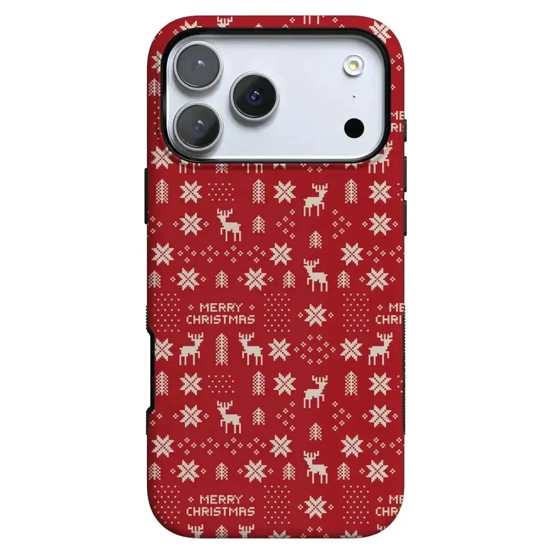 Shock Resistant Stocking Stuffer | Christmas Knit Case