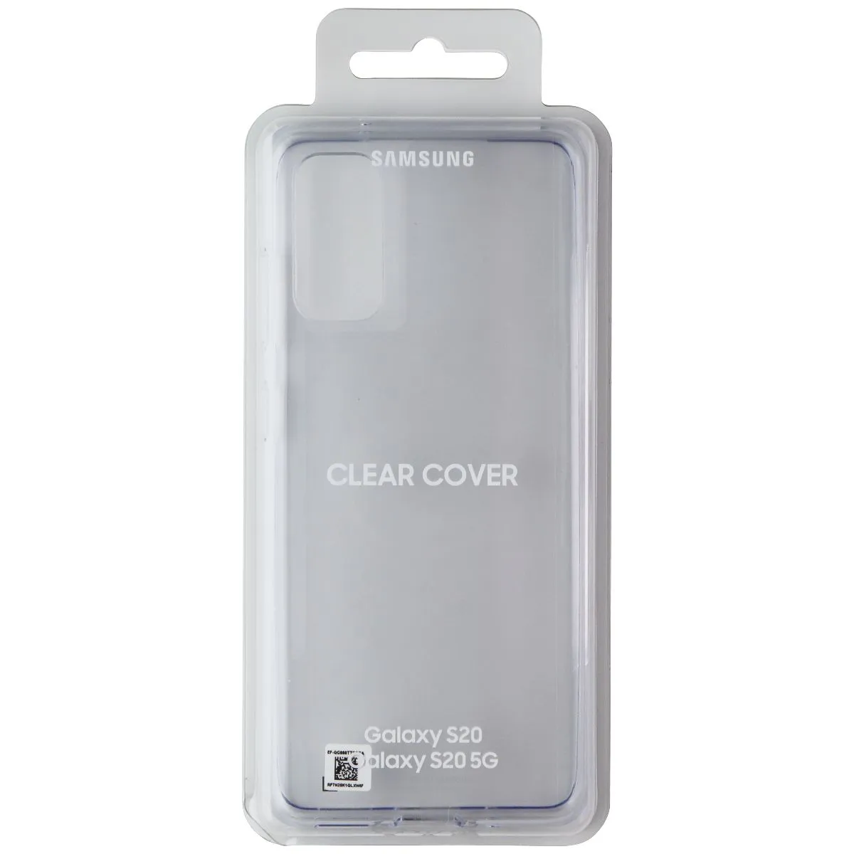 Samsung Smart Clear View Cover for Samsung Galaxy S20/Galaxy S20 (5G) - Clear Clean Texture
