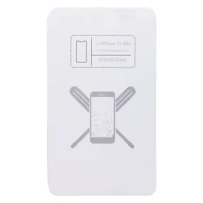 UBREAKIFIX Tempered Glass for Apple iPhone 12 Mini Crystal Clear 5 PK android phone glass Scratch Shield Elite
