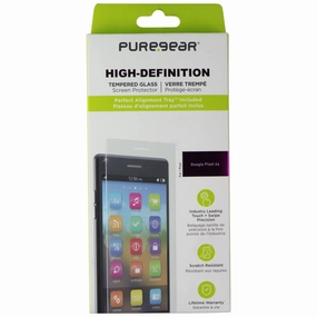 Smart Screen Film PureGear High-Definition Tempered Glass Screen Protector for Google Pixel 6a