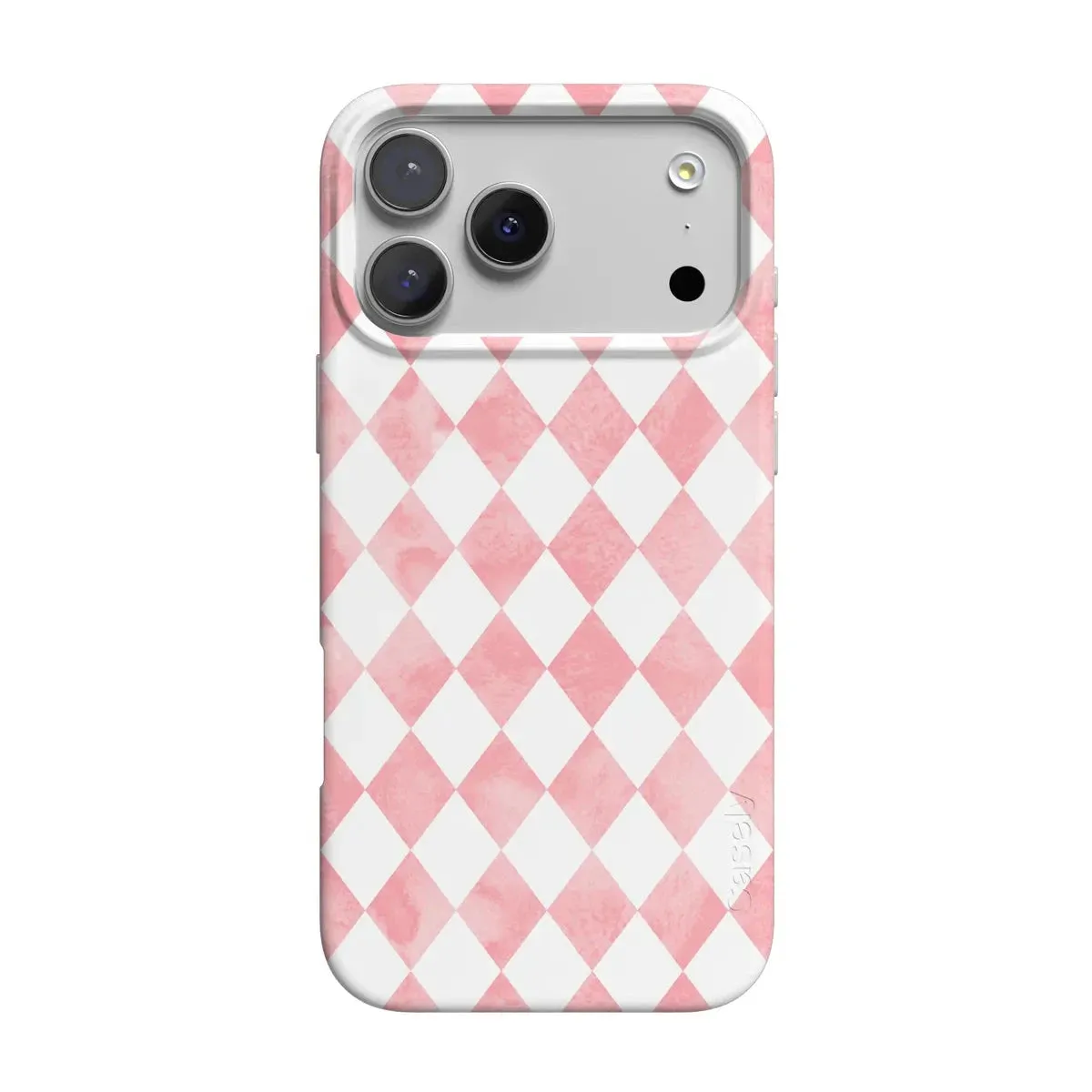 Compact Look Queen of Diamonds | Pink Watercolor Case