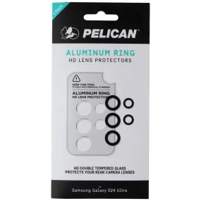 Pelican Aluminum Ring HD Lens Protectors for Samsung Galaxy S24 Ultra Travel Device Protector