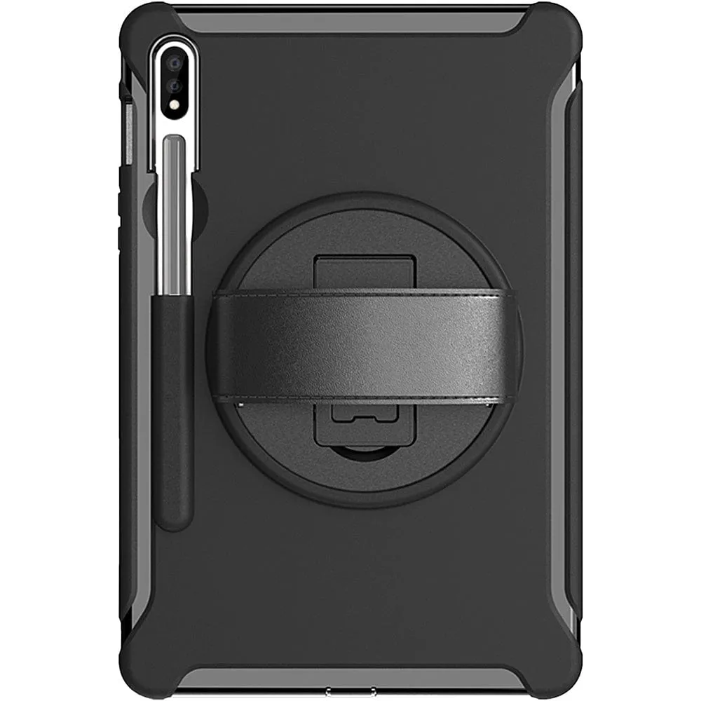 Raider Series Heavy Duty Hand Strap Case - Galaxy Tab S8 Soft Padding