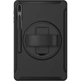 Raider Series Heavy Duty Hand Strap Case - Galaxy Tab S8  protective compact folio
