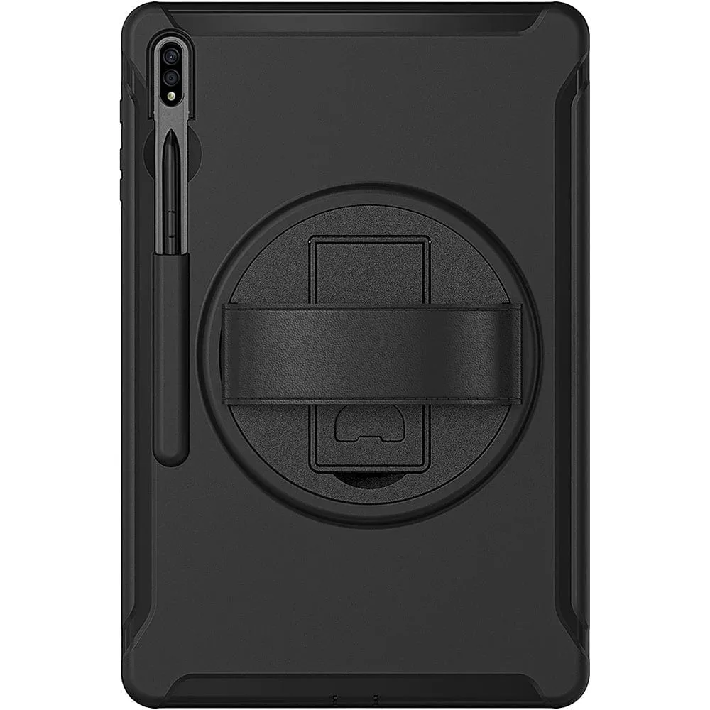 Raider Series Heavy Duty Hand Strap Case - Galaxy Tab S8  protective compact folio