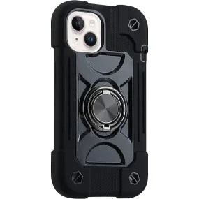 Vivid Finish Raider Series Heavy-Duty Kickstand Case - iPhone 14 Plus