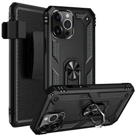 Raider Series Kickstand Case with Belt Clip - iPhone 13 Pro Max Protective Craft