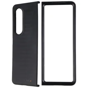 ZAGG Bridgetown Series 2-Piece Case for Samsung Galaxy Z Fold3 5G - Black Compact Pattern Shock Surface Layer