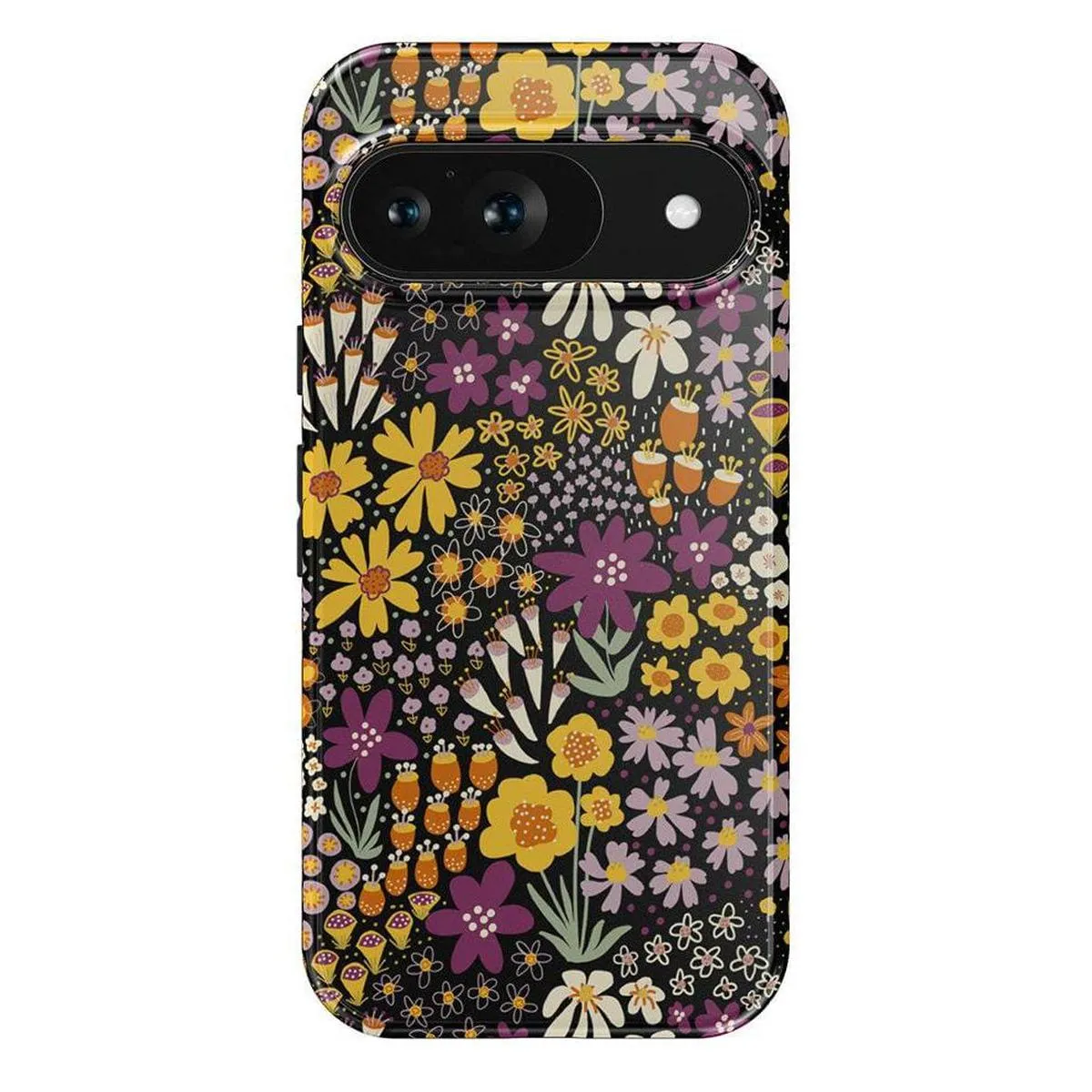 soft look Falling for You | Plum Floral Google Pixel Case