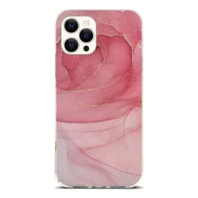 Protective Lining Comfort Fit Red Marble Series Case - iPhone 12 Pro Max