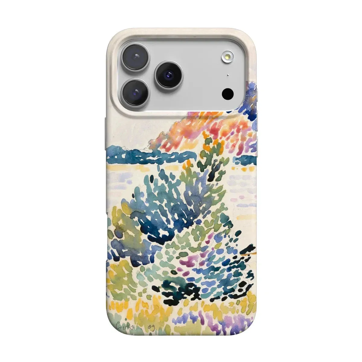 Elegant Edge Modern Grip Design Calm Waters | The Met Series Case