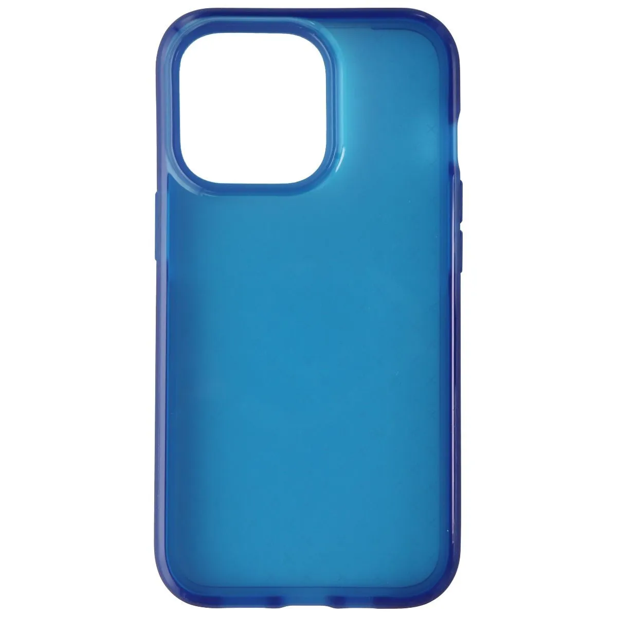 Sleek Detail Soft Surface Tech21 Evo Check Flexible Gel Case for Apple iPhone 13 Pro - Blue
