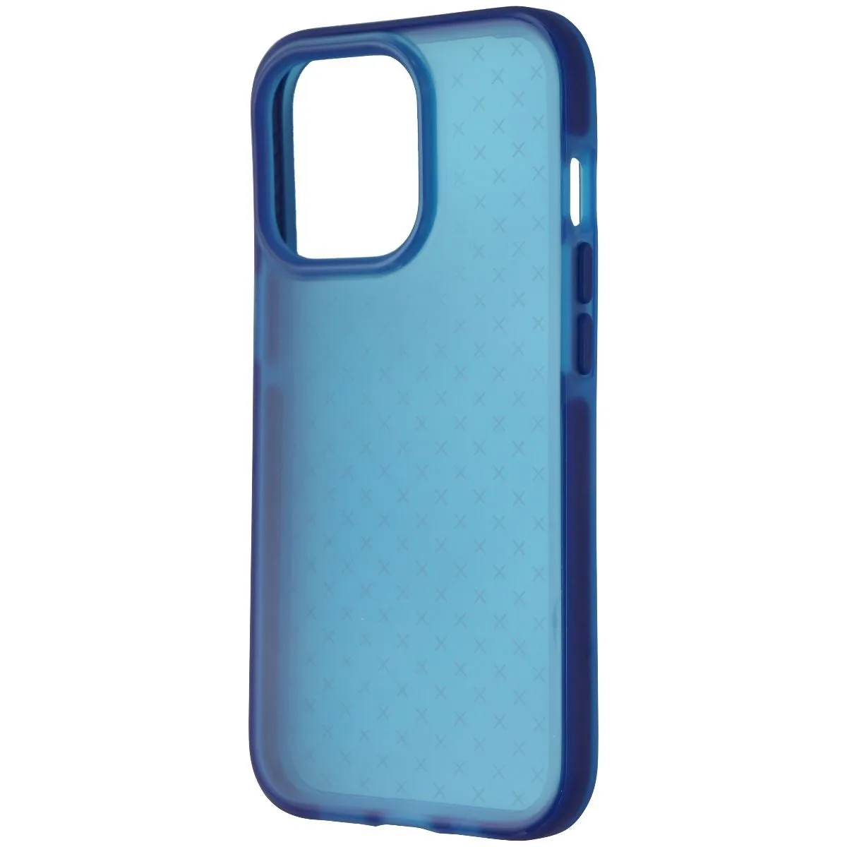 Tech21 Evo Check Flexible Gel Case for Apple iPhone 13 Pro - Blue Shock Surface Functional Design