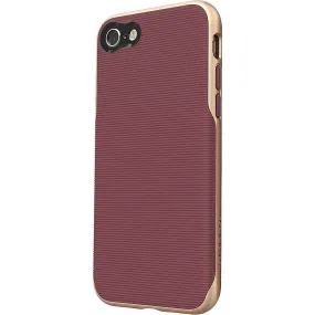 Shockproof Frame Ergonomic Feel Plum Red Venture Series Case - Apple iPhone SE (2nd and 3rd Generation)