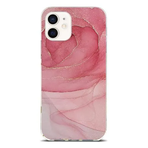 Ultra light Red Marble Series Case - iPhone 12 mini