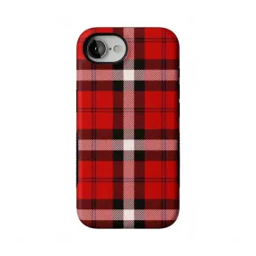 Color Layer As if! | Red Plaid Case