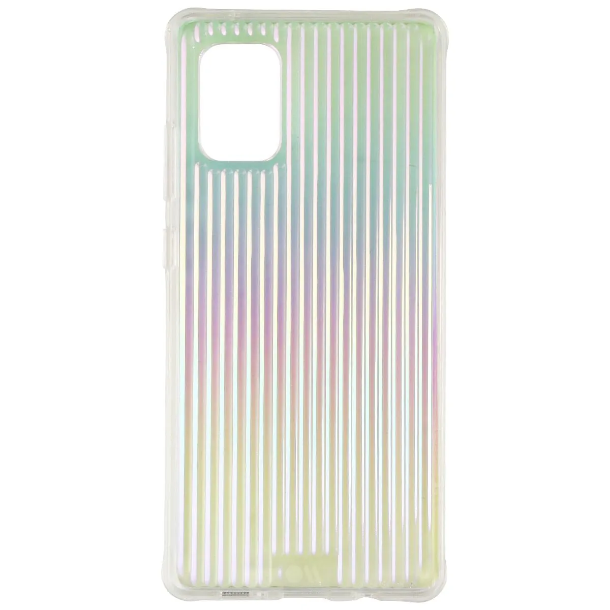 Case-Mate Tough Groove Hard Case for Samsung Galaxy A71 5G UW - Iridescent Stylish Detail Layer