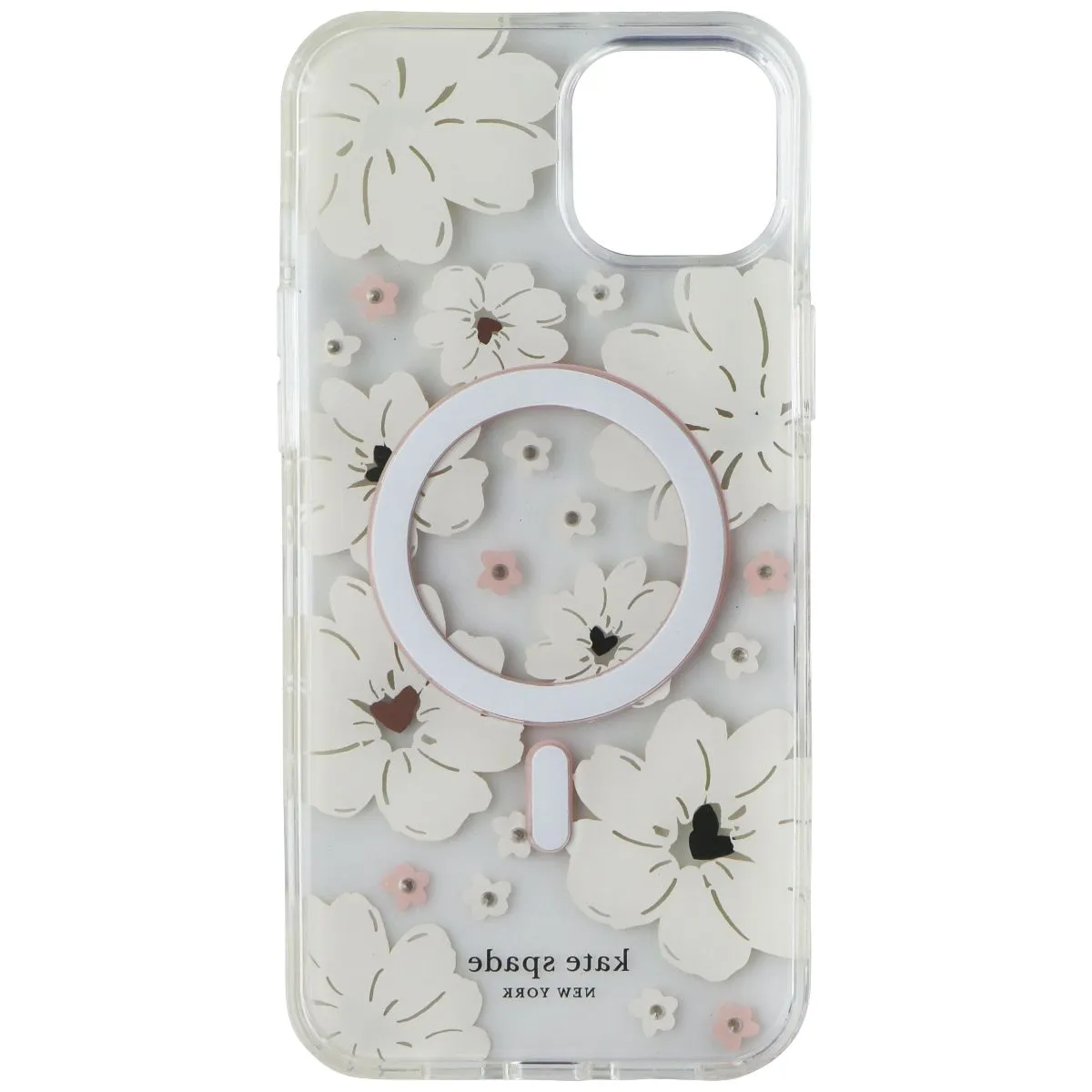 Kate Spade Hardshell Case for MagSafe for Apple iPhone 14 Plus - Classic Peony Anti Shock